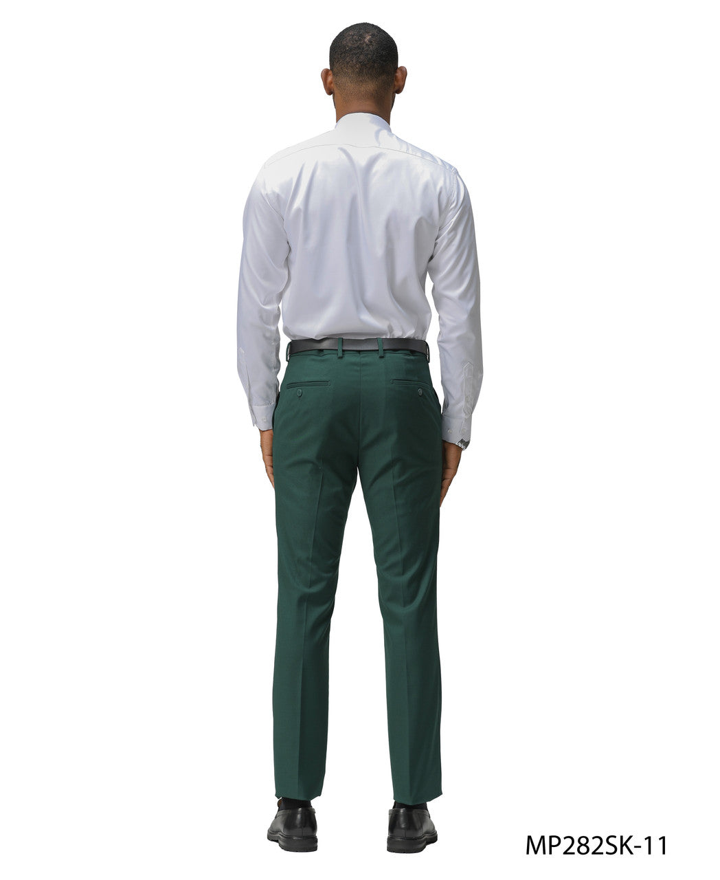 Premium Green Skinny Fit Open Bottom Sean Alexander Men's Pants