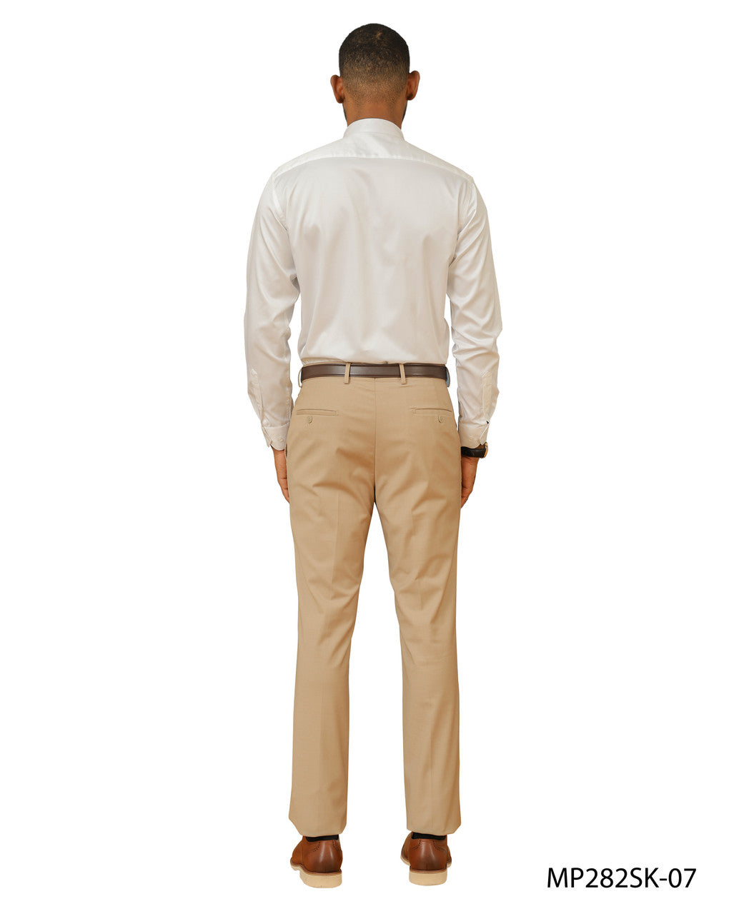 Premium Tan Skinny Fit Open Bottom Sean Alexander Men's Pants